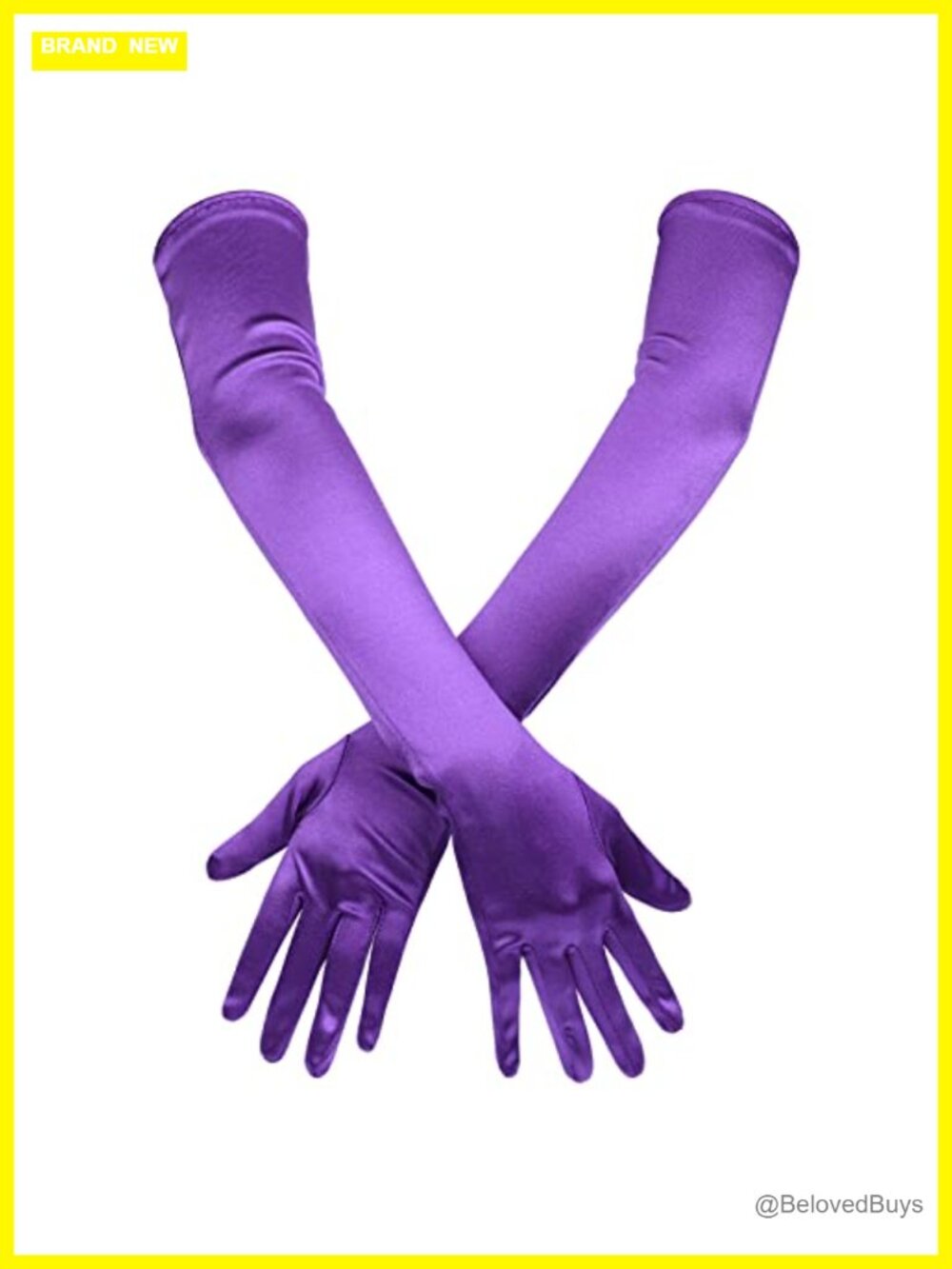 Long Satin Gloves Opera Party Costume Evening Gloves
